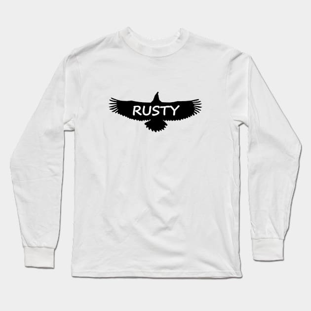 Rusty Eagle Long Sleeve T-Shirt by gulden